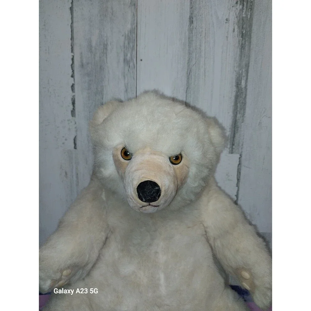 Vtg Applause Avanti Polar Bear White 15